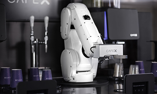 CafeX Robot Barista photo flying cars story roundup