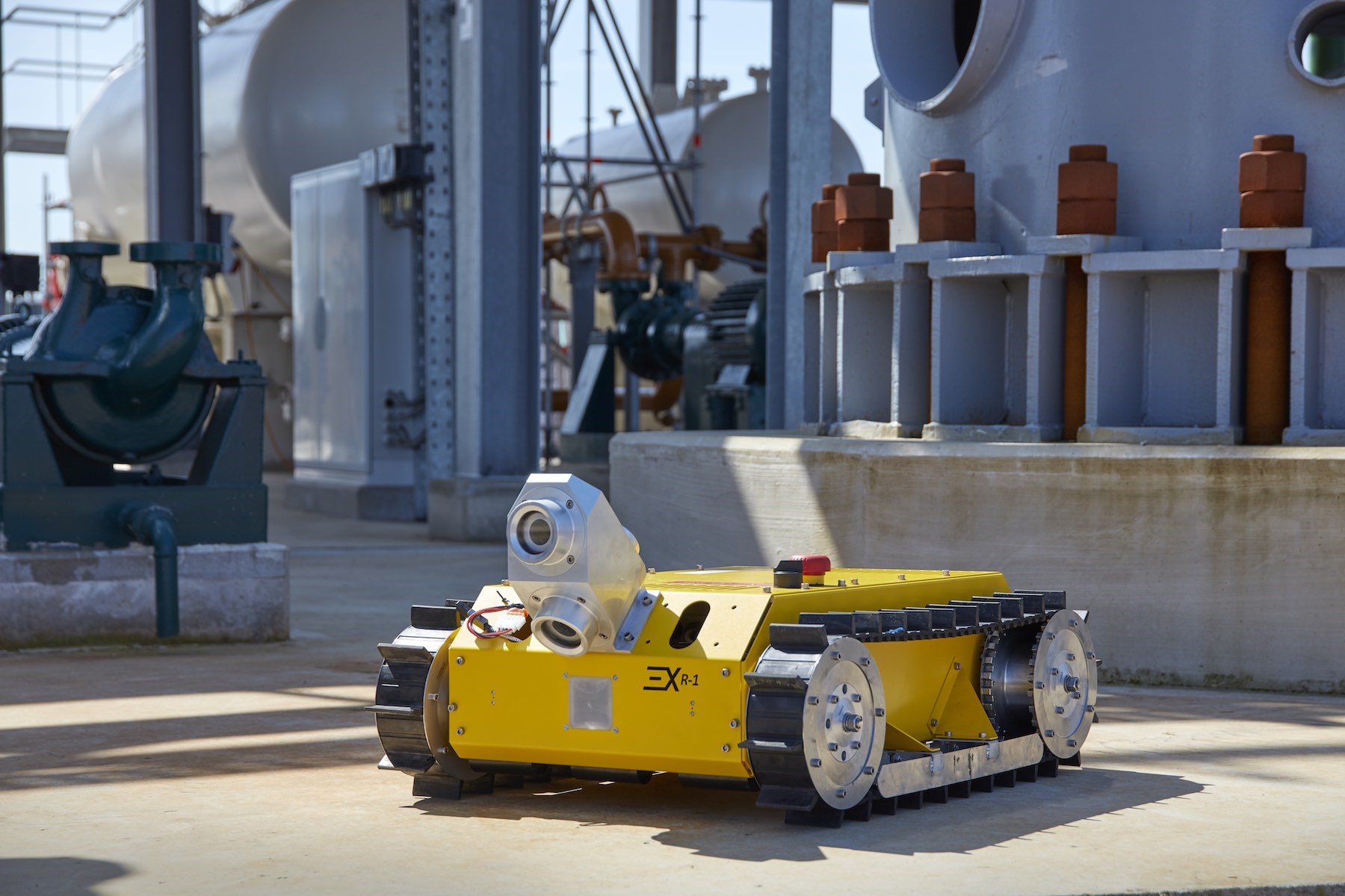 IDS Provides 'Robot Eyes' for Potentially Explosive Environments