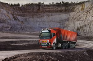 Volvo Trucks Bronnoy Kalk AS self-driving haulers