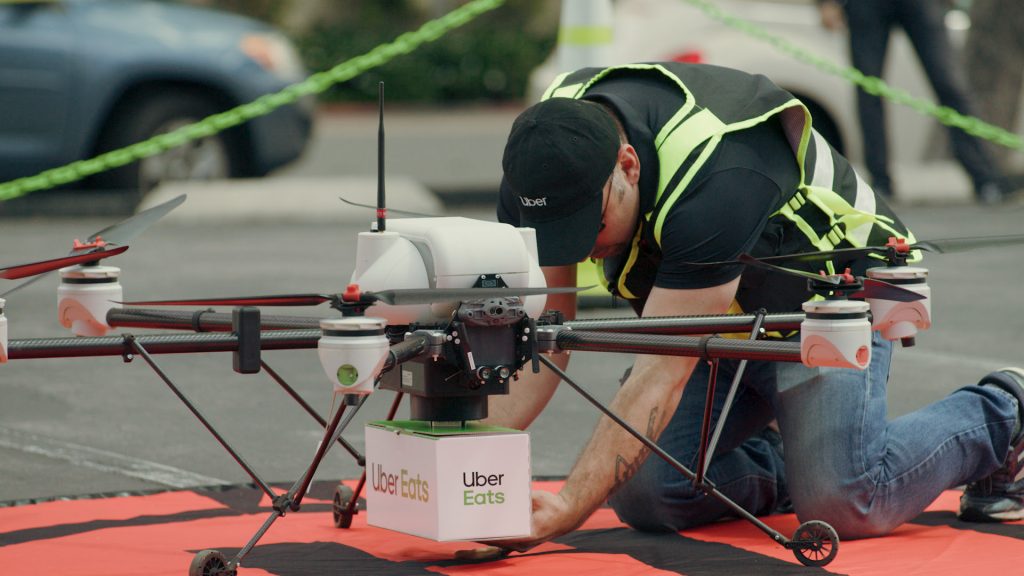 Uber Eats Drone Delivery Test Touts Urban Environment Flights