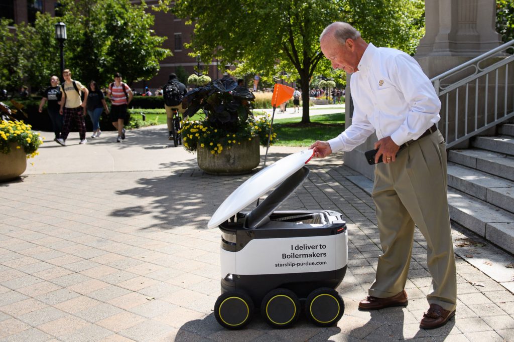 Field Report: Starship Delivery Robots a Hit at Purdue University